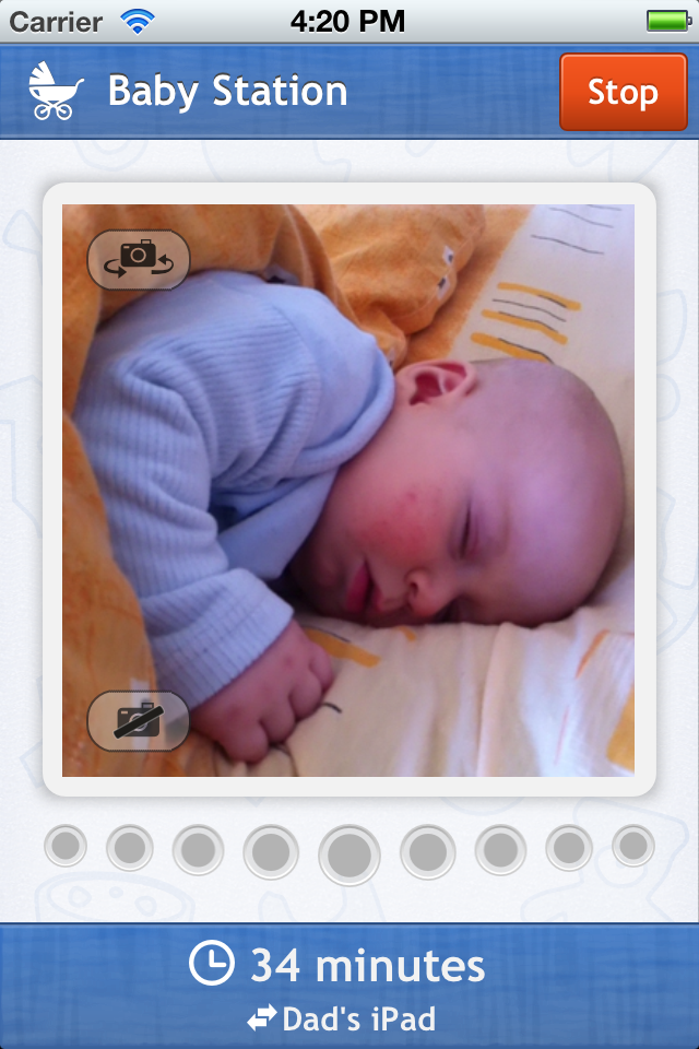Ipad baby online monitor app
